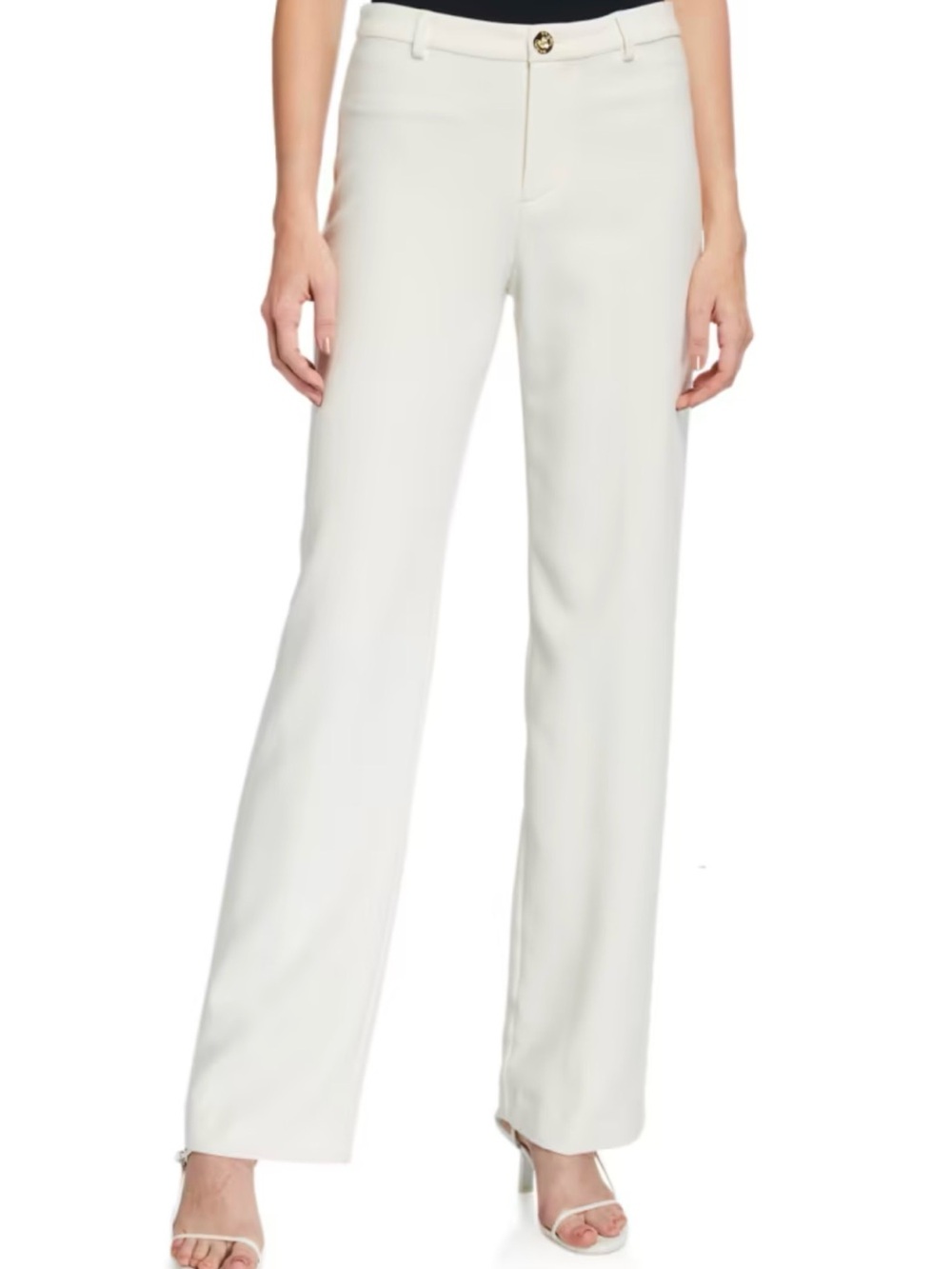 Lilly Pulitzer Off White Wide Leg Dress Pants size 14